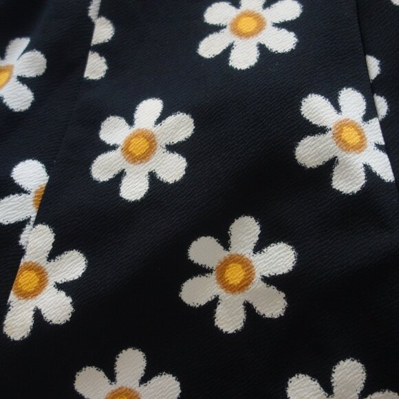One Clothing Black with Sunflowers Made in Mexico Size S Dress - Picture 5 of 12